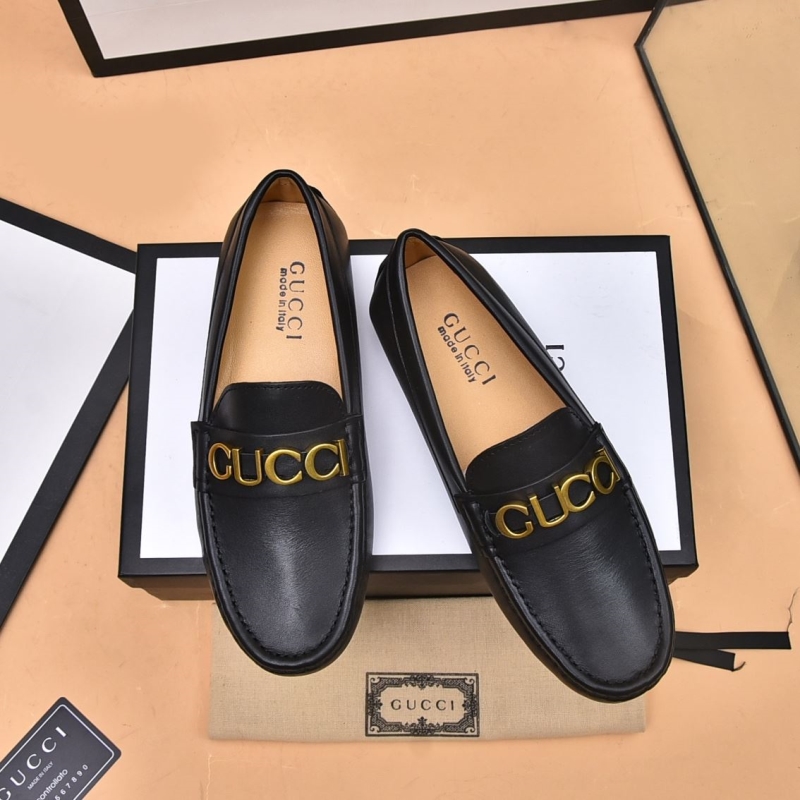 G*u*i leather shoes
